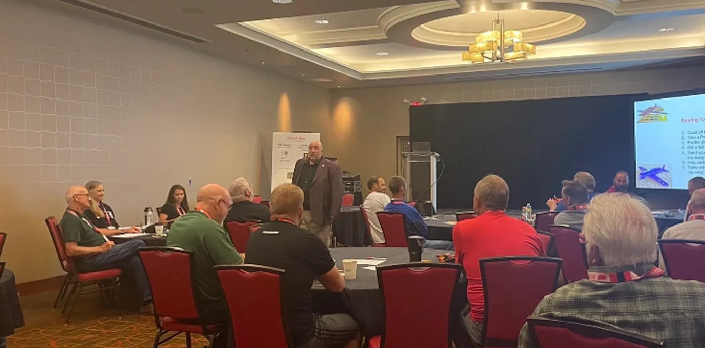 Byron speaks to Indiana Construction Roundtable Foundation
